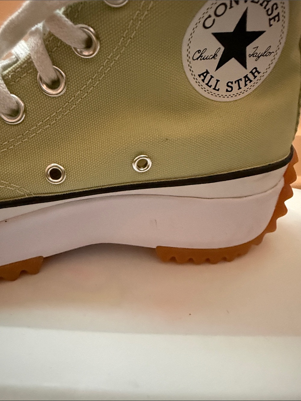 Converse All Star Platform High Top Sneakers Sz 8 - Picture 9 of 16